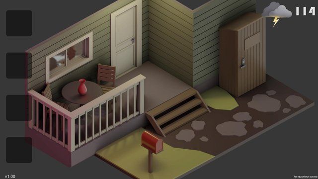 The Room Game (Or: Get In Before the Strom Arrives by Vandalizing Your Home)