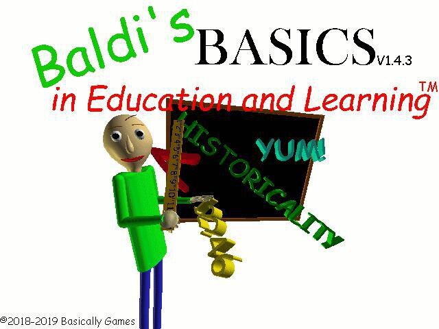 Baldi's Basics Open Source Edition Files