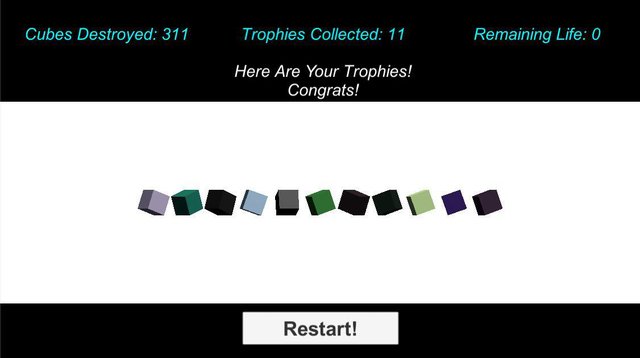 Destroy All Cubes!