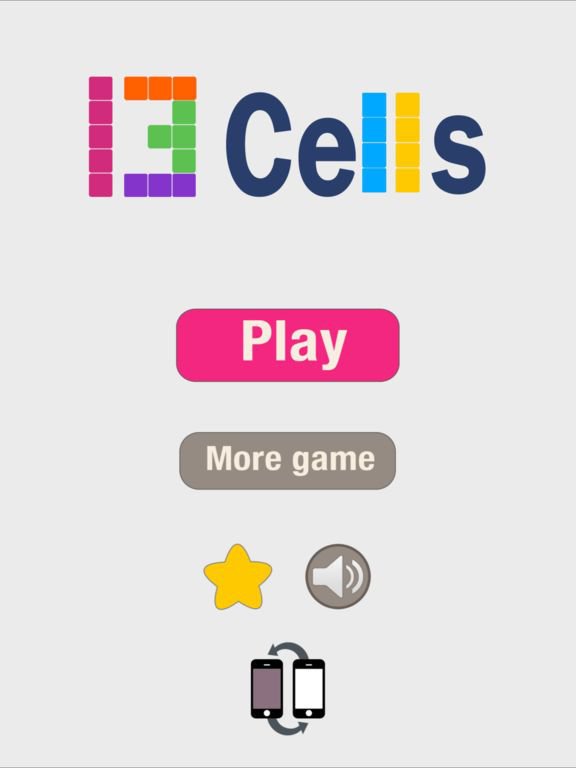 13 Cells: 10 x 13 Block puzzle