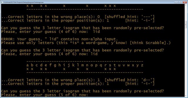 Isogram Challenge