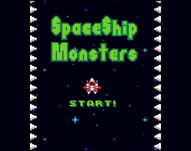 Spaceship Monsters Construct 3 template