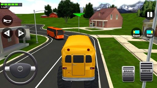 Super High School Bus Driving Simulator 3D - 2019