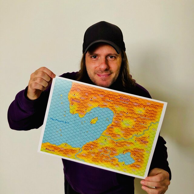 The Serpent Coast Map