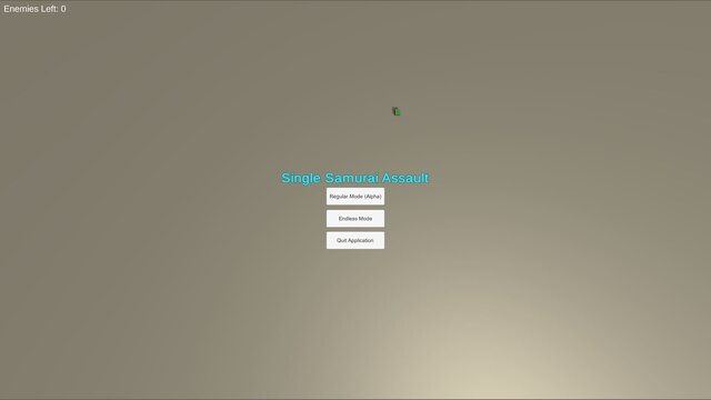 Single Samurai Assault V0.1