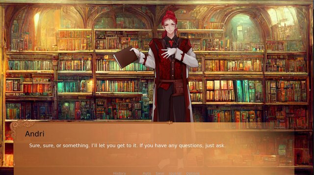 The Librarian (TheChosenGiraffe)