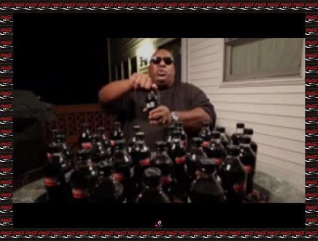 I Wanna How Many Bottles Of Coke Zero Can Badlands Chug In 3 Minutes? Watch & See!