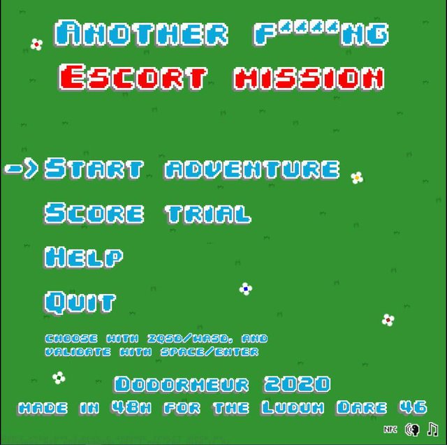 Another f****ng escort mission
