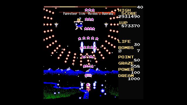 Touhou 5: Mystic Square NES Demake