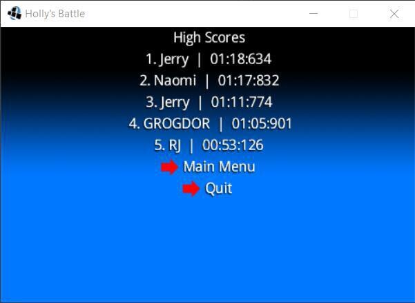 Holly's Battle