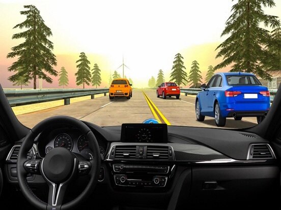 Speed Car Driving City