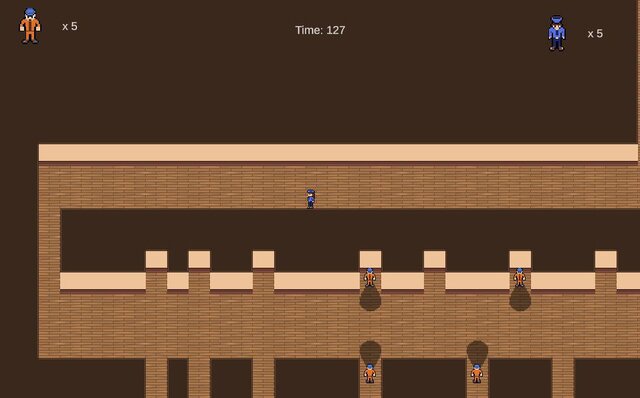 Cops & Robbers (itch) (TwistedHawk, MemoryCanyon, wolfer122, NBumgardner, KingdomCross)