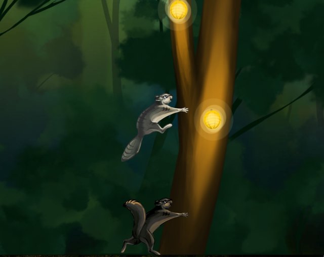 Squirrels with Ropes (PMGJ 2015)