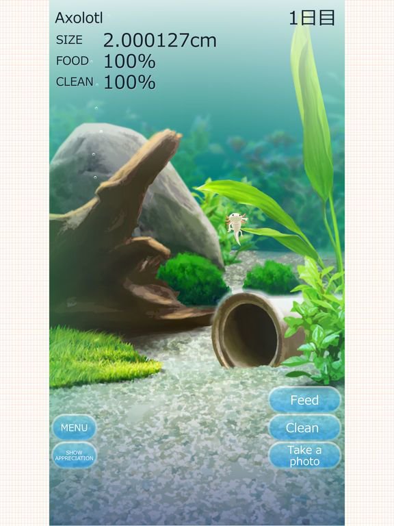 Virtual Therapeutic Axolotl Pet