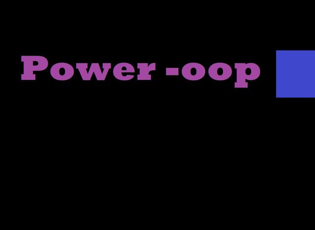 Power-oop