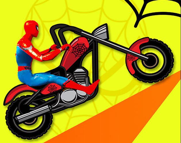 Spiderman Motorbike Game