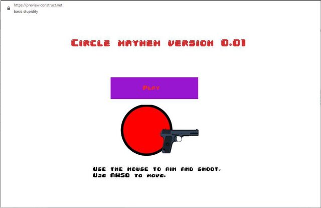 Circle mayhem version 0.01