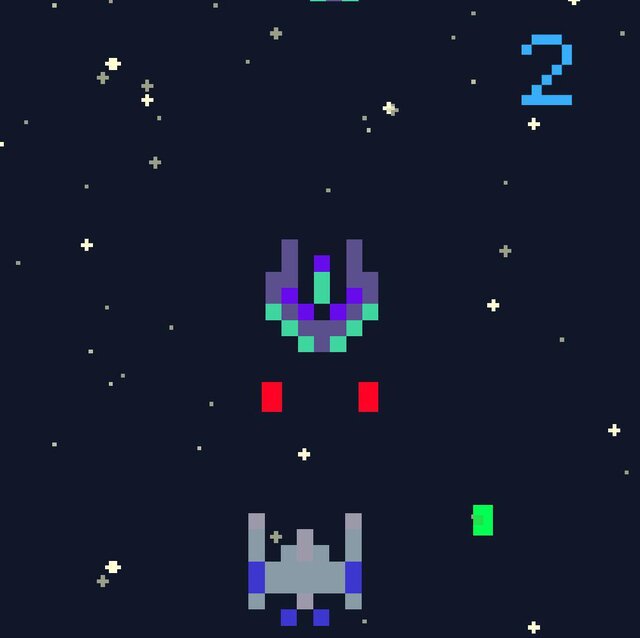 64x64 space shooter