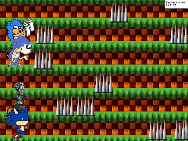 Sanic Infinite Runner