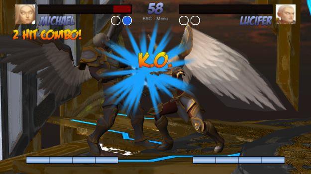 War in Heaven Fighting Game