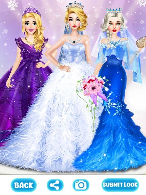 Frozen Princess Girl Spa Salon
