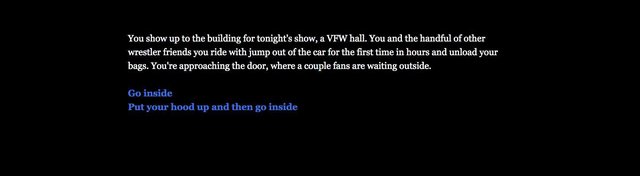 Be the Indie Wrestler
