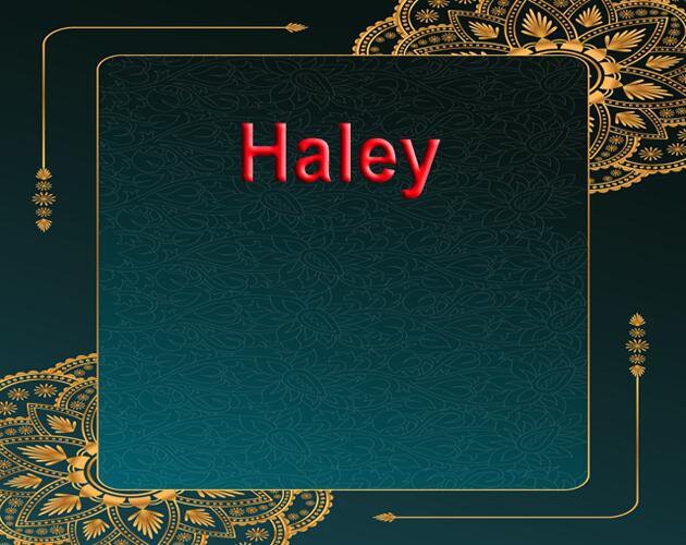 Haley (Bardon)