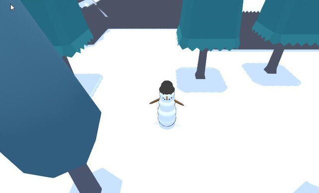 Lonely Snowman