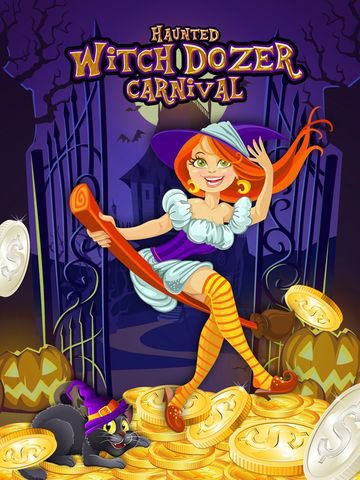 3D Mega Coin Drop Party - Haunted Witch Dozer Carnival