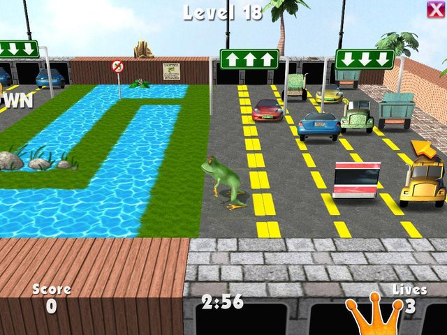 3D Frog Frenzy for Raspberry Pi