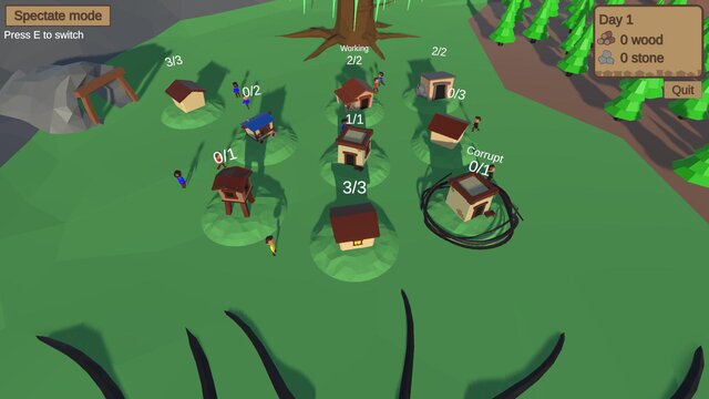 Rooted Colonies