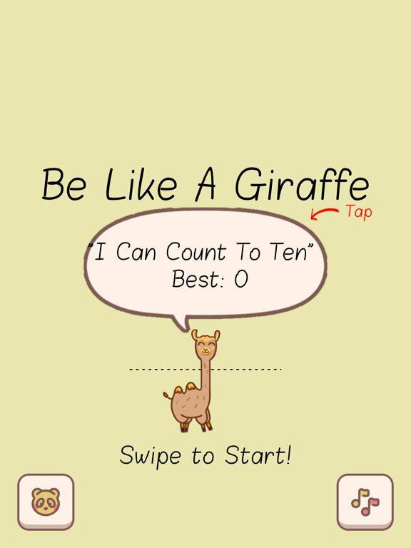 Be Like A Giraffe