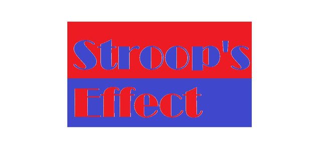 Stroop's Effect