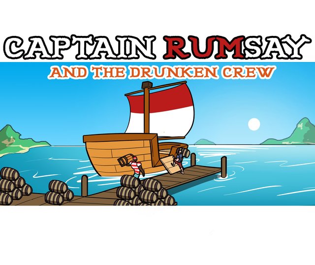 Captain Rumsay and the drunken crew
