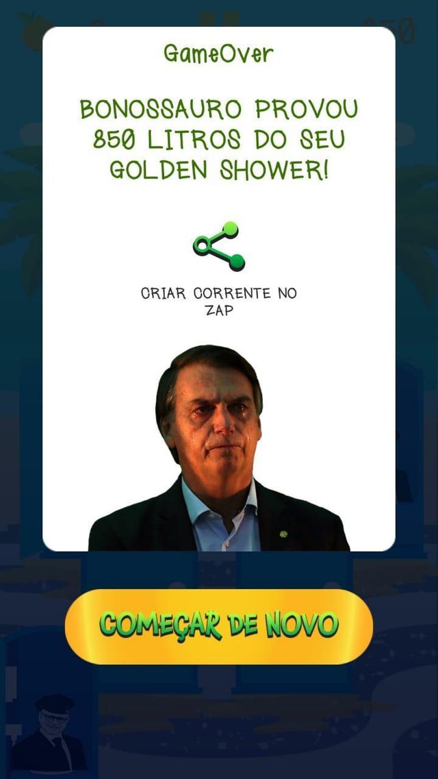 Bolsonaro Golden Shower