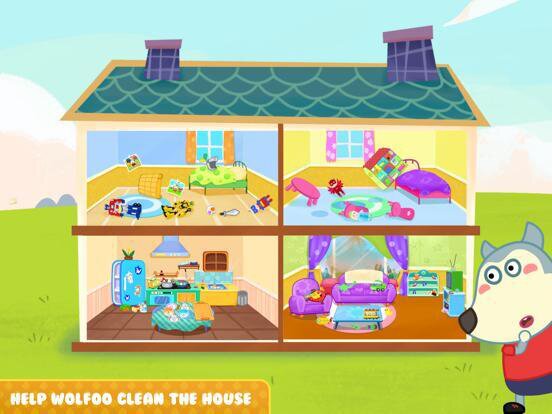 Wolfoo Tidy up: House Cleaning