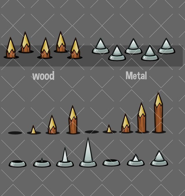 Floor spikes