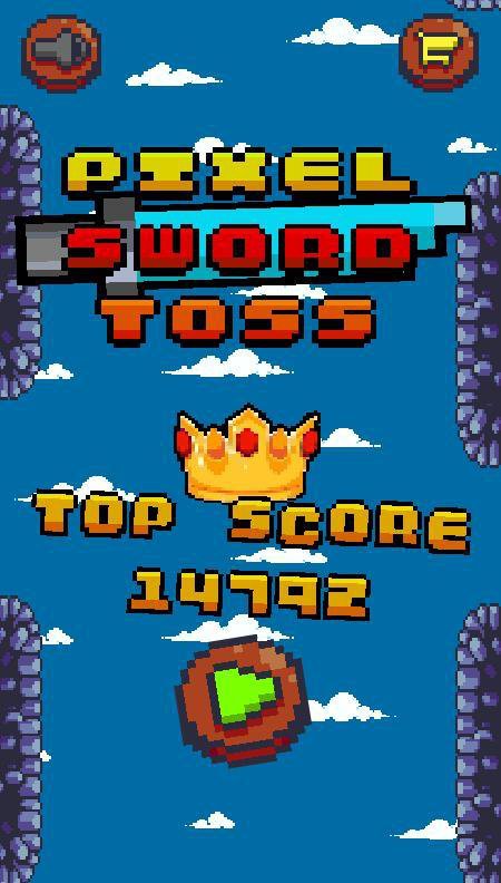 Pixel Sword Toss