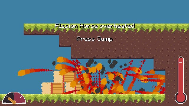 Fission Horse in The Escape From the Condemned Stables