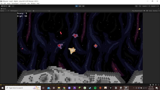 2D Shooter Tutorial (kristinamalkowski)