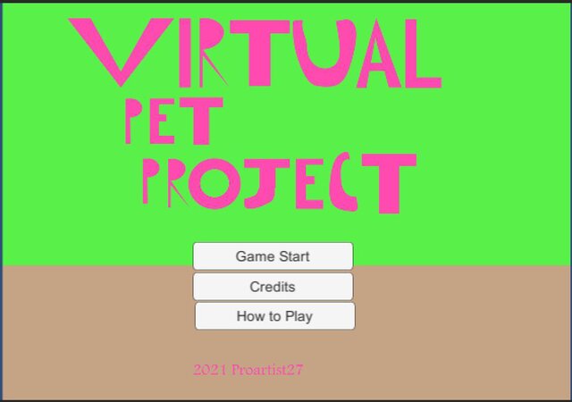 Virtual Pet Project Demo