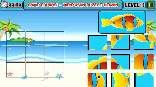 Sea ​​Animal Puzzle