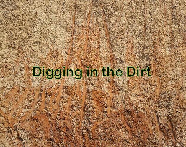 Digging in the Dirt