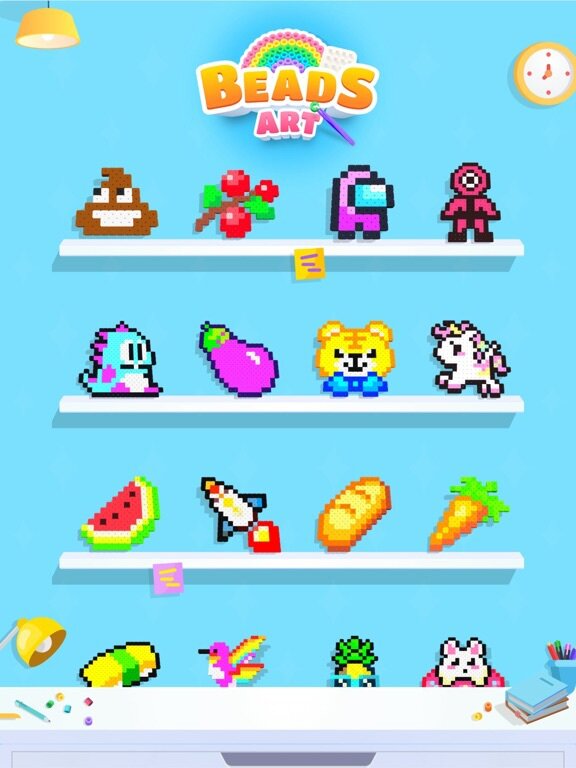 Bead Art: Coloring Games