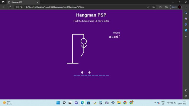 HangmanPSP