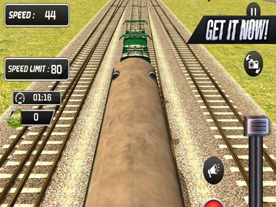 Driving Train Sim
