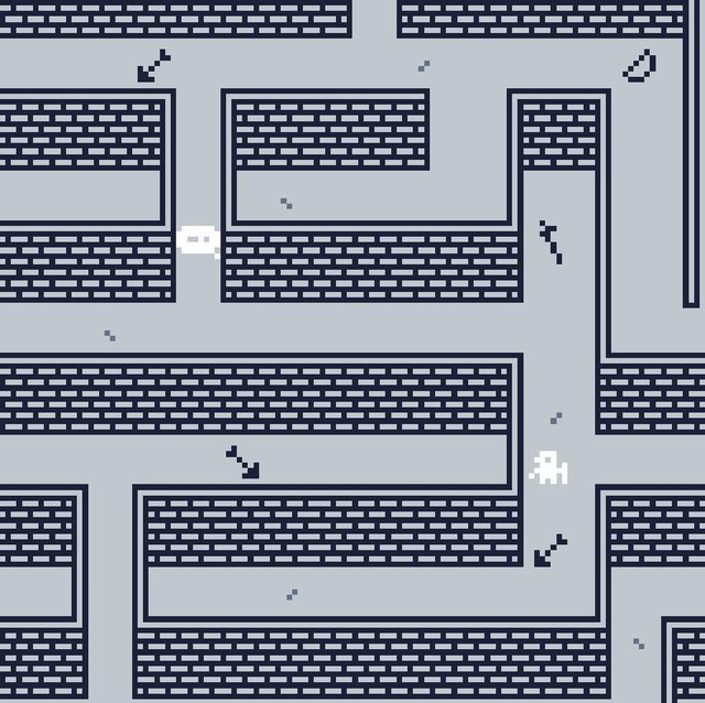 the monster in the maze