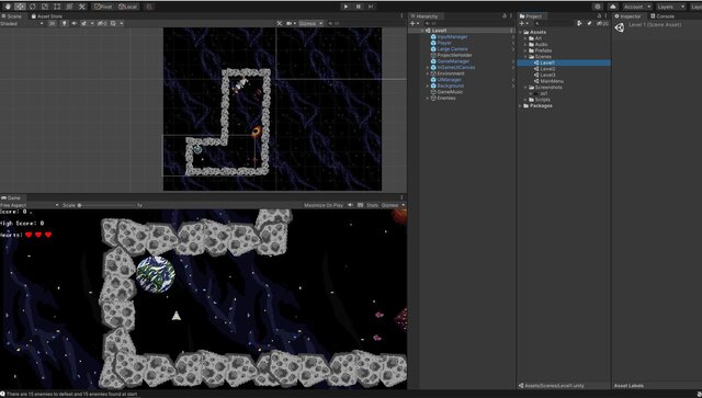 2D Survival Shooter (Erush27)
