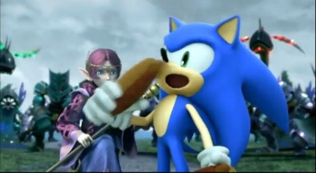 Gameboy Advance Video Sonic and the Black Knight Cutscene