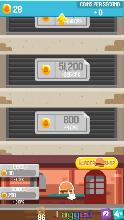 Burger Shop tycoon - clicker idle
